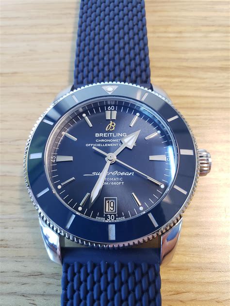 breitling superocean 2 blue|Breitling Superocean heritage 42 blue.